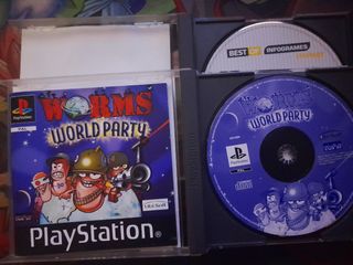 Pack juegos Worms PS1 PAL