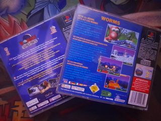 Pack juegos Worms PS1 PAL