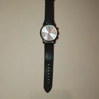 Reloj BOLLEN Negro y Plateado