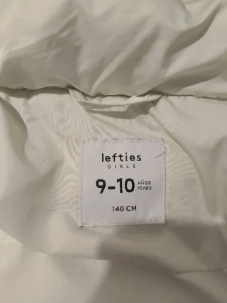 Chaleco acolchado niña 9-10 años