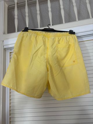 Bañador Lacoste Amarillo