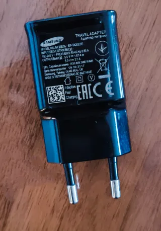 Adattatore di ricarica USB Samsung, nero