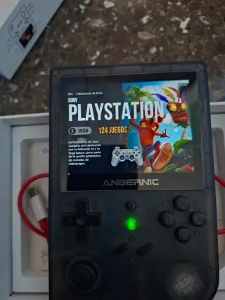 Consola Anbernic RG351V Negra