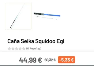 2 Cañas Seika Squidoo Egi