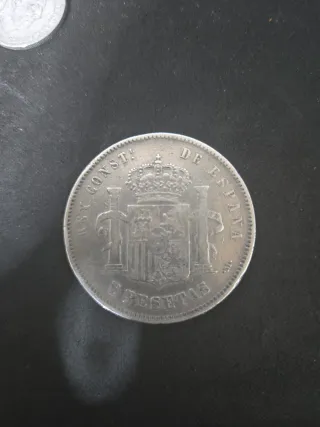 Moneda Alfonso XIII 1889
