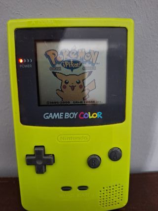 Nintendo Game Boy Color Verde