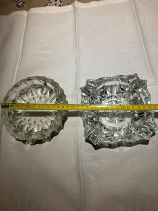 Ceniceros de cristal