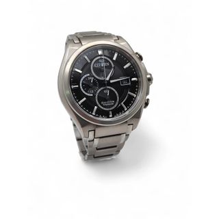 RELOJ CITIZEN B612-S080282 CORREA ACERO ESFERA NEGRA
