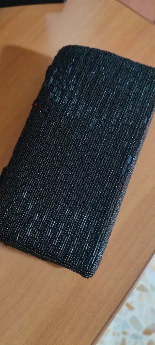 Pochette artigianale nera
