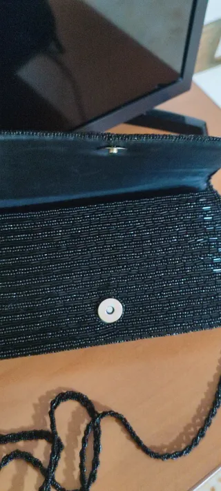 Pochette artigianale nera