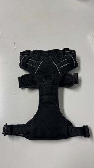 Arnés Perro Mediano Rabbitgoo Anti-Tirones Negro