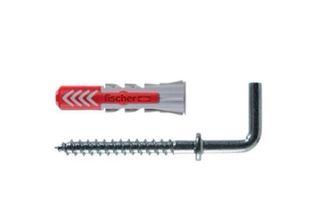 Caja 25 piezas Taco / Gancho FISCHER 6 mm.