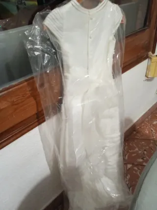 Traje de comunión niña blanco