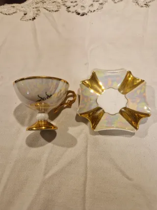 Taza porcelana primera comunión años 1920-30