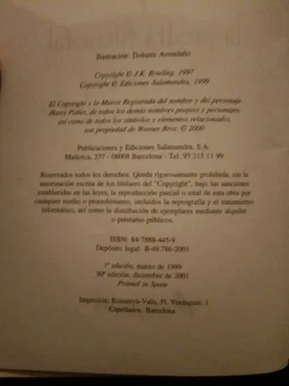 Harry Potter Salamandra Varios