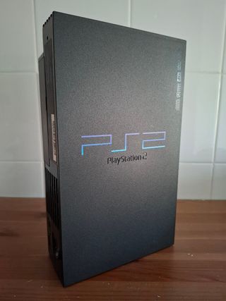 Consola PS2 Fat SCPH-50009 Negra Completa