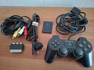 Consola PS2 Fat SCPH-50009 Negra Completa