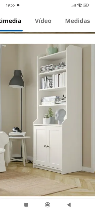 Mueble Hauga Ikea Blanco