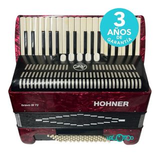Acordeón Hohner Bravo III 72