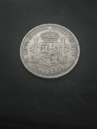 Moneda Alfonso XII Rey de España 1878