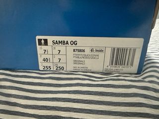 Zapatillas Adidas Samba Blancas y Negras