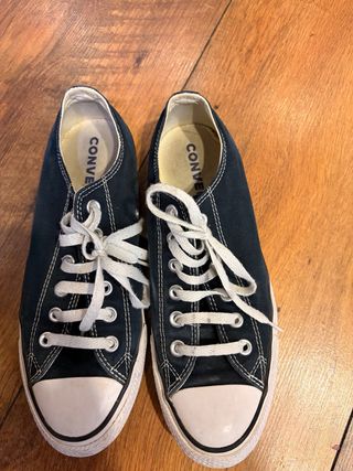 Converse negras talla 39.5