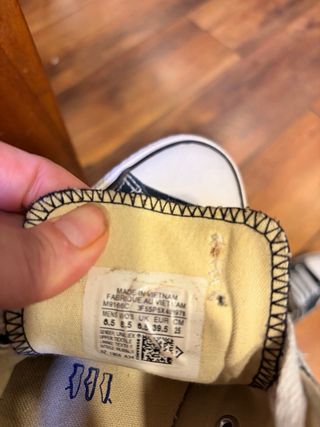 Converse negras talla 39.5