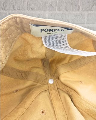 Pompeii gorra beige ajustable nueva
