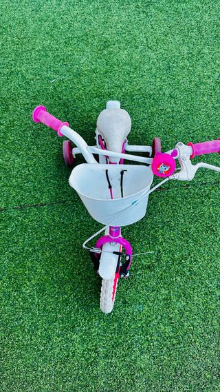 Bicicleta infantil rosa Colours