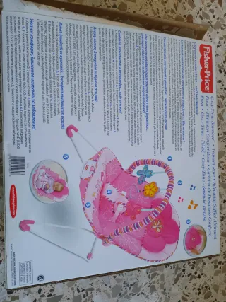 Hamaca Bebé Fisher-Price Transat Rose
