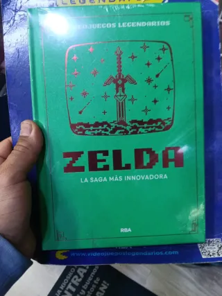 Libro Zelda: Videojuegos Legendarios RBA