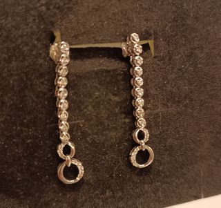 Pendientes Oro 18k Diamantes Naturales