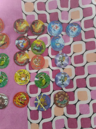 Lote Tazos Pokémon Ataque