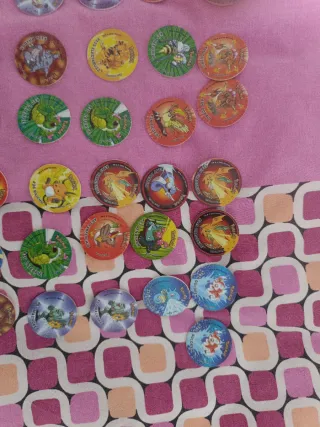 Lote Tazos Pokémon Ataque
