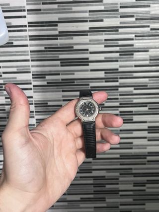 Reloj Courrèges Mujer Negro/Plata