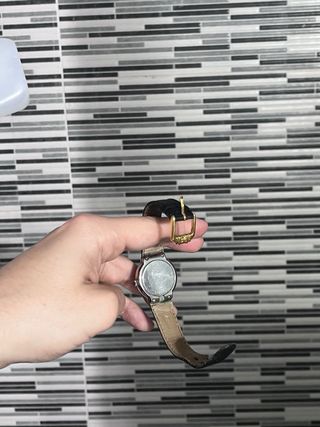 Reloj Courrèges Mujer Negro/Plata