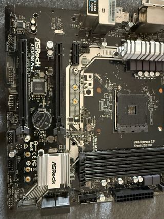 Placa Mãe ASRock AB350M Pro4 Usada