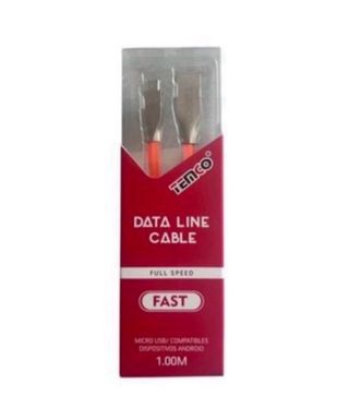 Cable 1A 1m. Micro USB 5P "TEMCO"