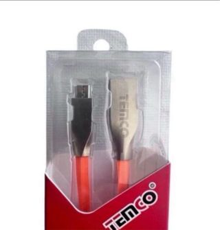 Cable 1A 1m. Micro USB 5P "TEMCO"