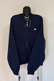 Sudadera Starter Azul con Cremallera