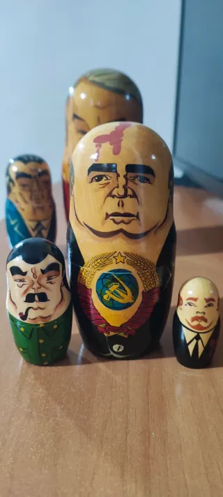 Matrioska russa dipinta a mano