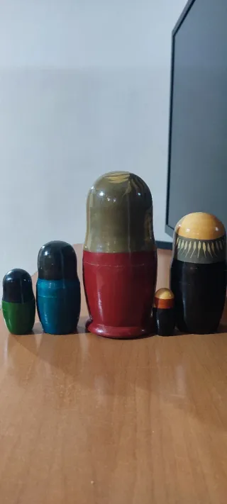 Matrioska russa dipinta a mano