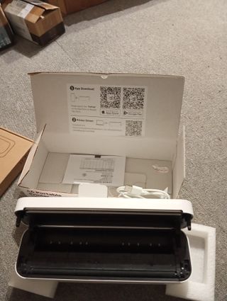 Impresora Portátil Térmica Blanca