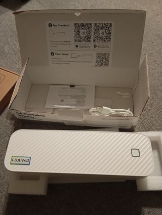 Impresora Portátil Térmica Blanca