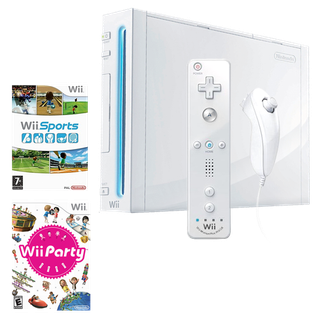 Pack Wii + 2 mandos + Wii Sports + Wii Party