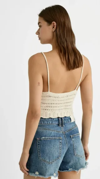 Top Crochet Stradivarius