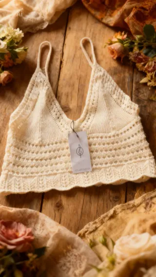Top Crochet Stradivarius
