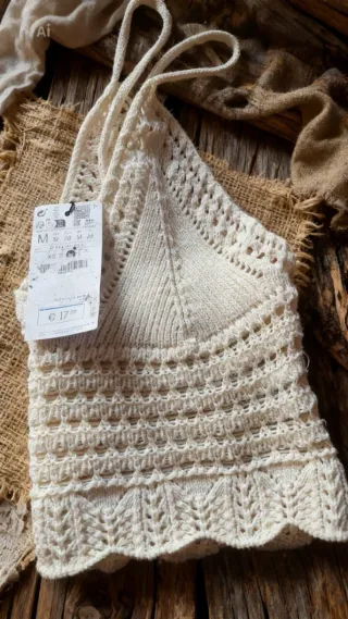 Top Crochet Stradivarius