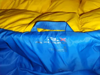 Chaqueta Ralph Lauren RLX Azul y Amarillo
