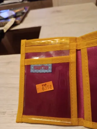 Cartera Alf 80s Morado y Amarillo